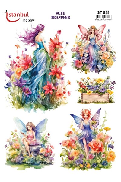 İstanbul Hobi Water Transfer Paper 25X35Cm St-988