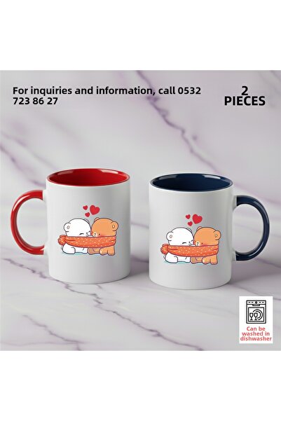 Ceymas Hediyelik 2-Piece Gift Set Dudububu Valentine's Day and Birthday Bubud...