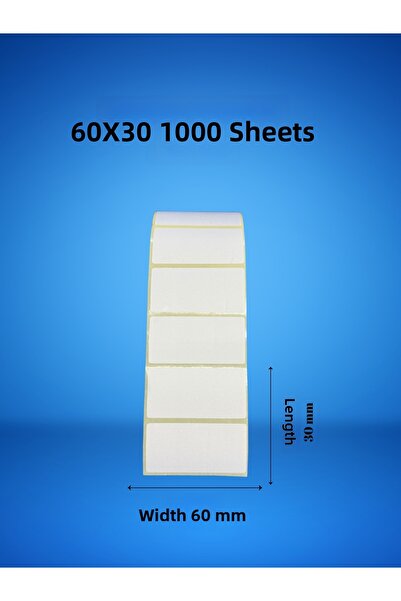 Çakır etiket 60X30 1000BUC ÎNFOAȚATE INDIVIDUAL