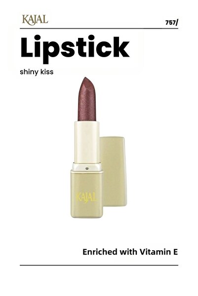 KAJAL أحمر شفاه مرطب ناعم الملمس ذو لمعة لؤلؤية – أحمر شفاه حريري مرطب من سيل...