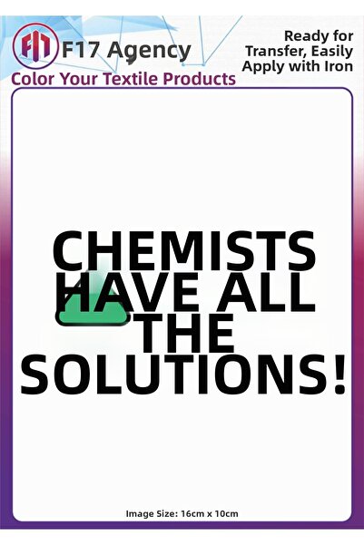 F17 Ajans نسيج لاصق مطبوع عليه نقل DTF بالحديد