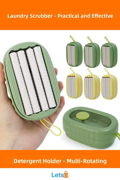 Letsii Spălătorie practică pentru rufe cu recipient pentru detergent