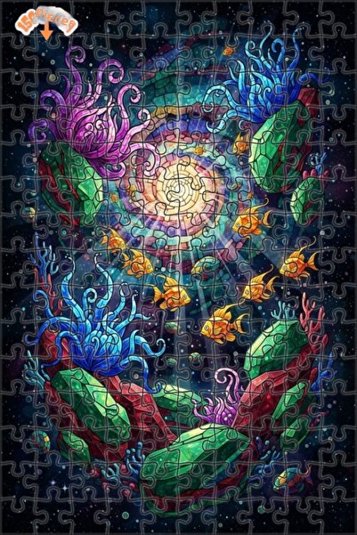 Teona Ahşap لغز خشبي ملون بإطار مزدوج الطبقات من نوع 'أحلام الغواصين' 150 قطع...