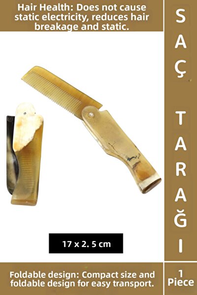 Wintoup Συμπαγής Πτυσσόμενη χτένα μαλλιών Τσάντα τσέπης, που μειώνει το θραύσ...