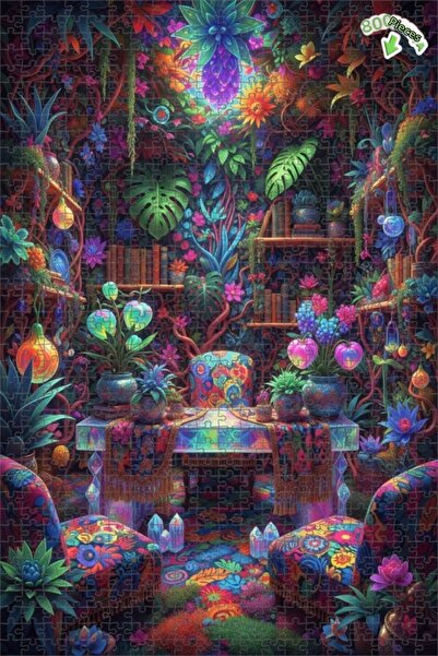 Teona Ahşap لغز خشبي ملون بإطار مزدوج الطبقات من رينجارينك باتنيك روي، 800 قط...