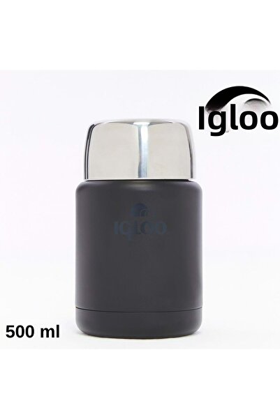IGLOO قارورة طعام ليجند 500 مل، قارورة طعام سوداء