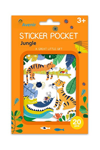 AVENİR Set cu abtibilduri - Jungla
