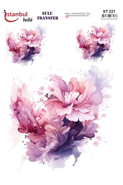 İstanbul Hobi Water Transfer Paper 25X35Cm St-221