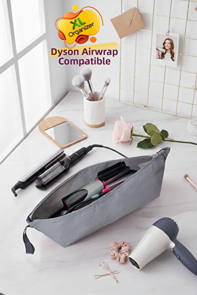 Palm Design Hair Styling Organizer Multi-Purpose Organizer Makeup & Travel Bag