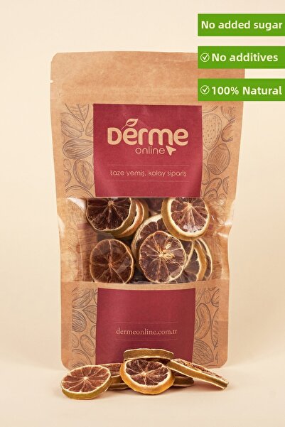 Derme Dried Lemon Slice-Green Dried Lemon 250 Grams