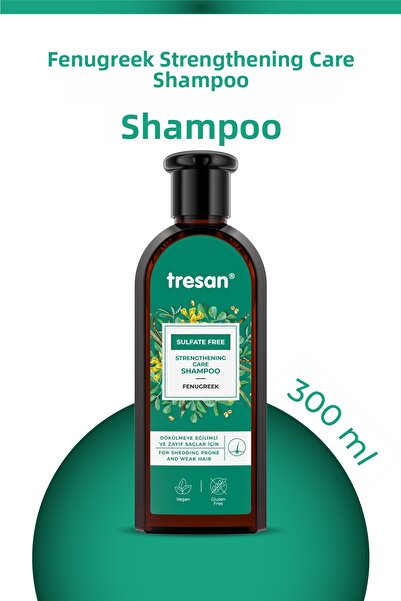 Tresan شامبو مقوي عشبي من نبات الحنطة السوداء خالٍ من الكبريتات - مضاد للتساق...