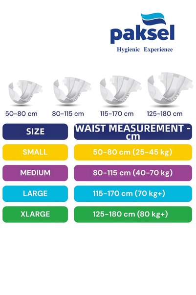 Adulped Super Absorbent Patient Diapers - High Absorbency Patient and Adult Diapers X Large 4 Pack of 30 - 30X4