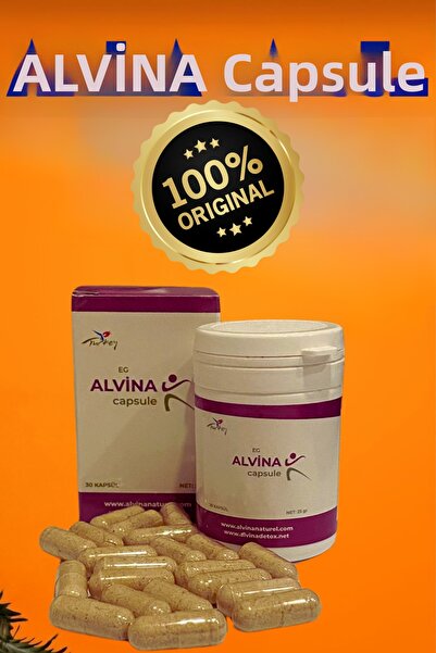 E&G ALVİNA DETOX كبسولة التخلص من السموم من ألفينا - تصميم مريح وأنيق
