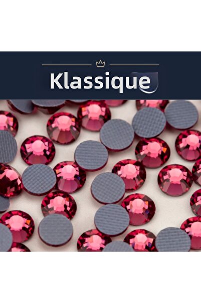 Klassiqe حجر كريستال وردي (هوت فيكس) ss10 (3 مم) - 1440 قطعة