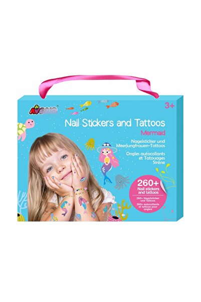 AVENİR Stickere pentru unghii si tatuaje - Sirena