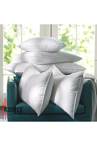 Kidmex 5 Pieces 800gr Soft Pillow - Washable Bead Fiber Goose Feather