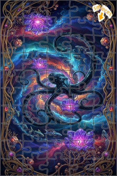 Teona Ahşap لوحة زيتية على شكل أخطبوط فلكي مع زهور كريستالية، لوحة خشبية مؤطر...