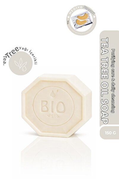Bio Asia صابون شجرة الشاي – صابون مضاد لحب الشباب، منقي للمسام ومُوازن للدهون...