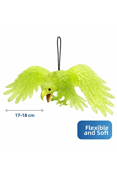 doremodam زينة على شكل نسر من اللاتكس قابلة للتعليق باللون الأخضر 17-18 سم - ...