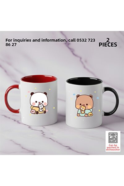 Ceymas Hediyelik 2-Piece Valentine's Day Special Series Gift Bubududu Birthda...