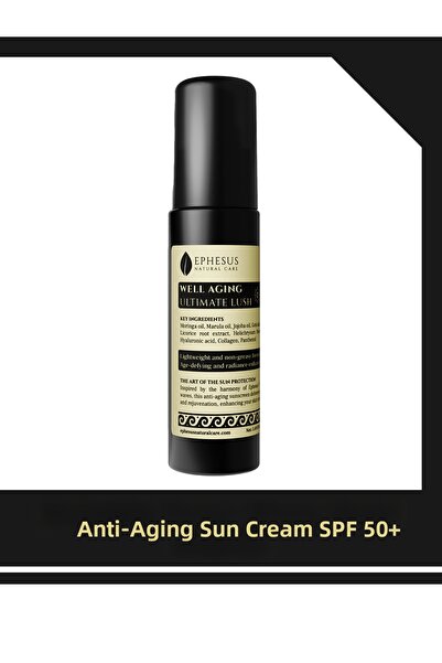 Ephesus Natural Care كريم حماية عالي من الشمس SPF 50+ مضاد للشيخوخة - مضاد لل...