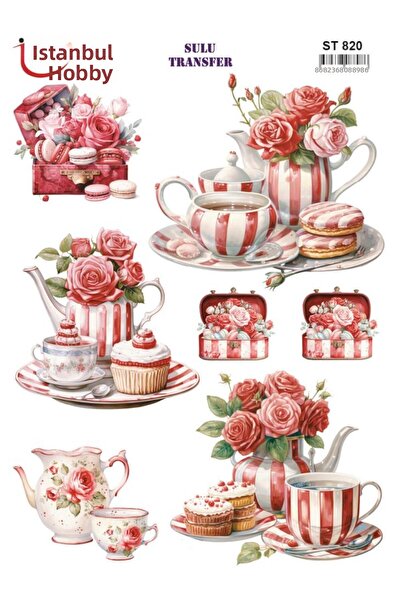 İstanbul Hobi Water Transfer Paper 25X35Cm St-820