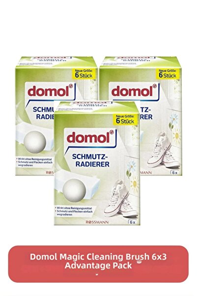 DOMOL Magic Cleaning Sponge 6X3 Advantageous Package