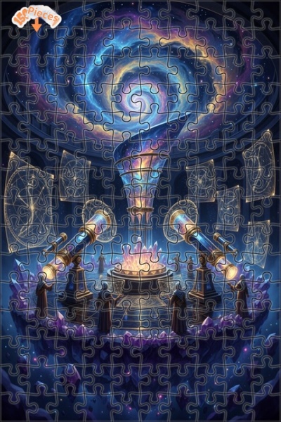 Teona Ahşap لغز خشبي بإطار مزدوج الطبقات بمظهر لوحة زيتية من كوزميك أوبيراتور...