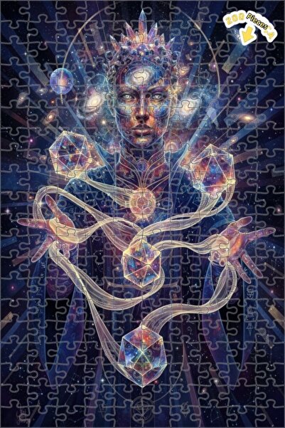 Teona Ahşap لغز خشبي بإطار مزدوج الطبقات من بيلج لورد للفضاء، 200 قطعة، 25×35