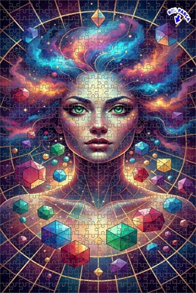 Teona Ahşap لغز خشبي بإطار مزدوج الطبقات من إيفرين، 600 قطعة، 50×35