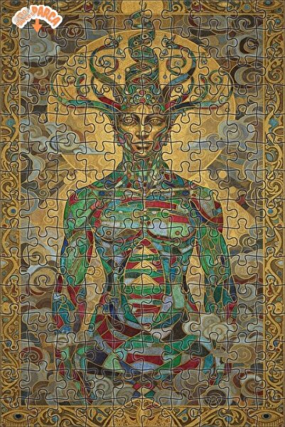 Teona Ahşap لغز خشبي بإطار مزدوج الطبقات بمظهر لوحة زيتية ذهبية اللون 150 قطع...