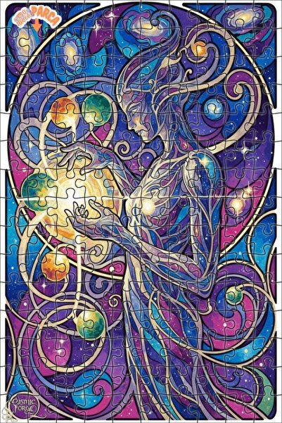 Teona Ahşap لغز خشبي بإطار مزدوج الطبقات من كوزميك كرييتيف آرتست 150 قطعة 20x30