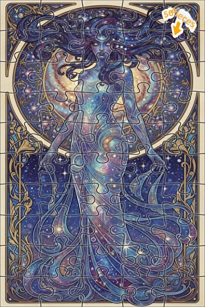 Teona Ahşap لغز خشبي فني على شكل سبيكة نسائية كما هو موضح في الصورة، لغز خشبي...