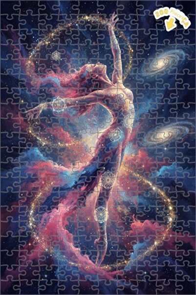 Teona Ahşap لغز خشبي بإطار مزدوج الطبقات من إيفرين دانسر 200 قطعة 25×35