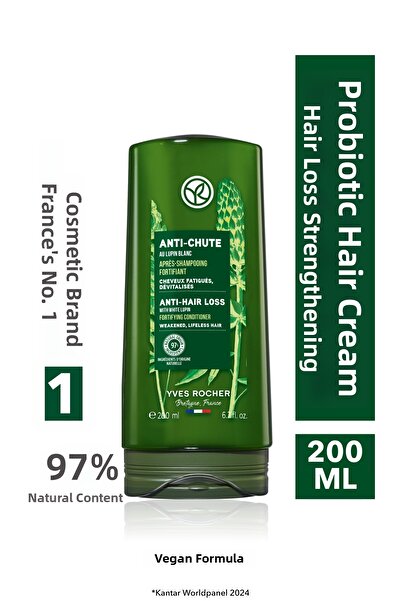 Yves Rocher Vegan Strengthening Prebiotic Conditioner That Supports Hair Form...