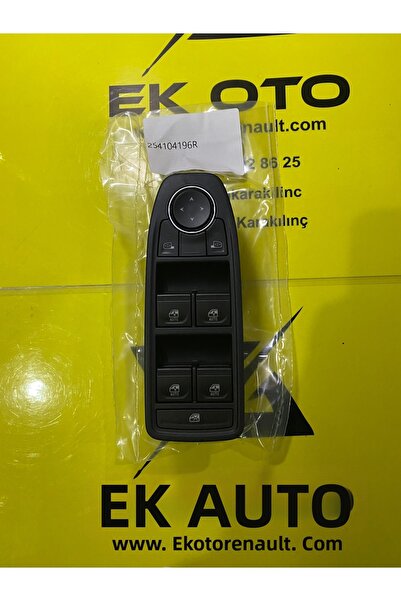 MAİS 254104196R Clio V Captur Ii Left Front Window Switch Panel Original