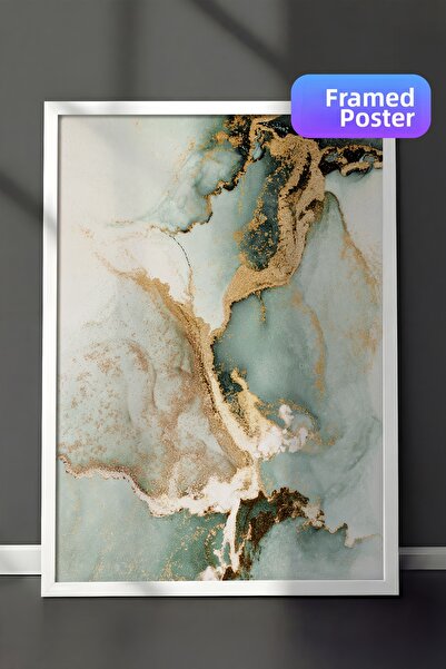 Postifull Αφηρημένος ζωγραφικός τύπος Απόστασης Α, Πίνακας με κορνίζα, Κάθετη...