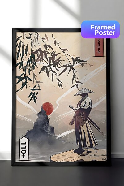 Postifull Tablou cu rama neagra, set de postere si rame, seria Kodoku Comfort...