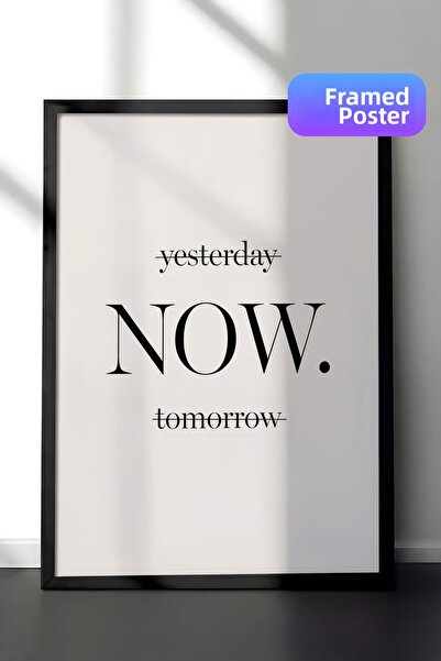 Postifull Trecutul acum mâine Pictură înrămată, Pictură verticală de perete S...