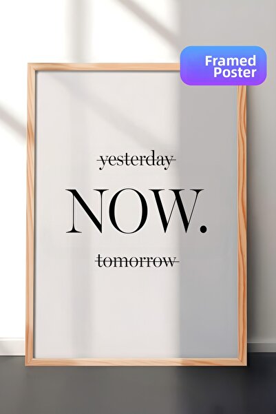 Postifull Trecutul acum mâine Pictură înrămată, Pictură verticală de perete S...