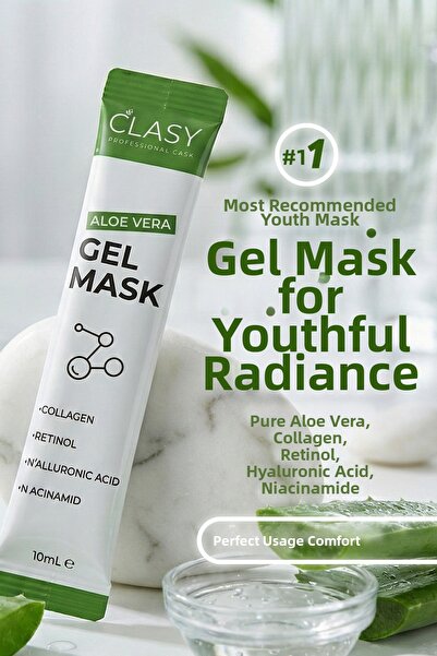 Clasy Care Aloevera Gel Mask - Rejuvenating Gel Mask