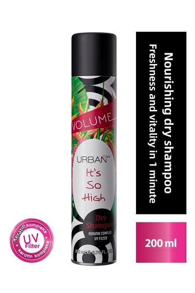 Urban Care Șampon uscat hidratant cu parfum tropical - Vegan - Protecție UV -...