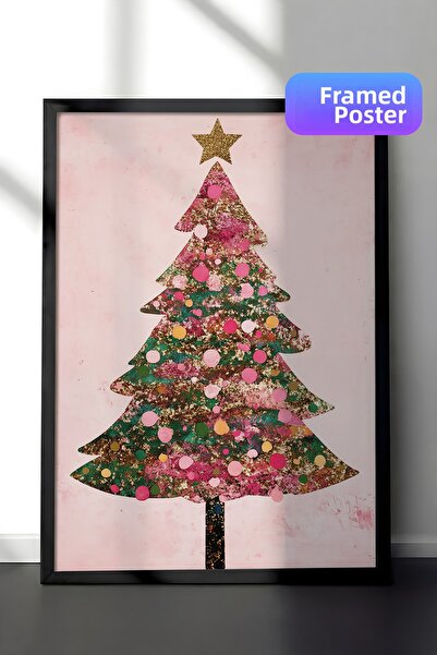 Postifull Tablou cu rama neagra, set de postere si rame, seria Comfort de Anu...