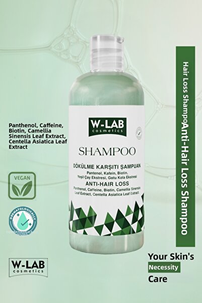 W-Lab Cosmetics شامبو مضاد للانسكاب 400 مل
