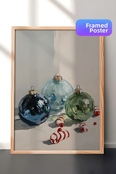 Postifull Tablou cu rama din lemn, set de postere si rame, seria Comfort de A...