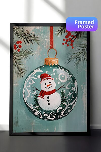 Postifull Tablou cu rama neagra, set de postere si rame, seria Comfort de Anu...