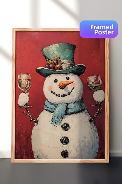 Postifull Tablou cu rama din lemn, set de postere si rame, seria Comfort de A...