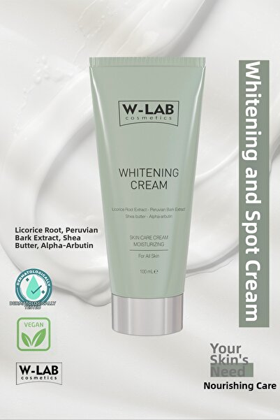 W-Lab Kozmetik 100 مل كريم تبييض وعيوب