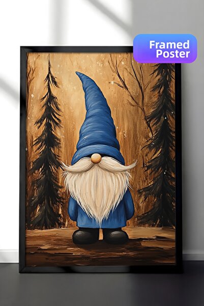 Postifull Tablou cu rama neagra, set de postere si rame, seria Comfort de Anu...