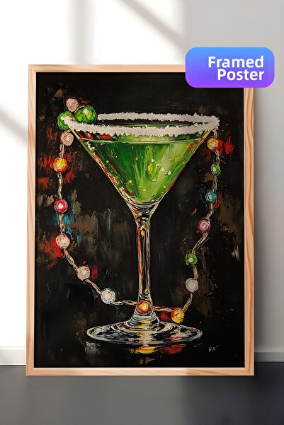 Postifull Tablou cu rama din lemn, set de postere si rame, seria Comfort de A...